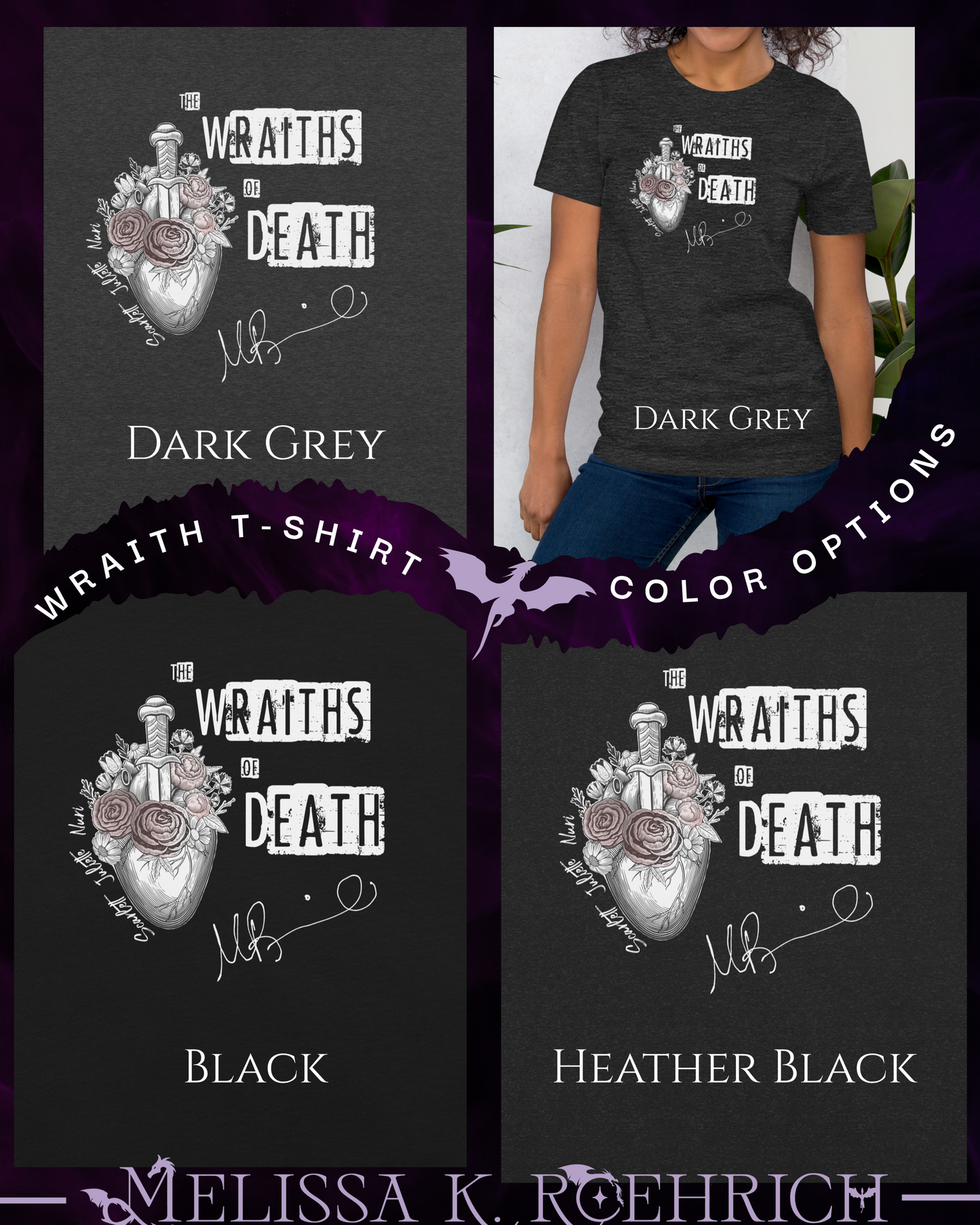 Wraiths T-Shirt S-XL (2 Colors; Small Overstock while supplies last)