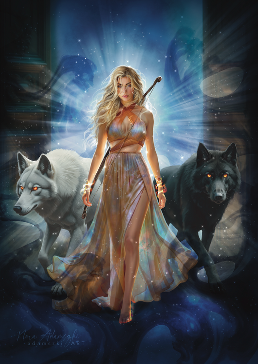 "Our Wife Is Here" Tessa Art Print