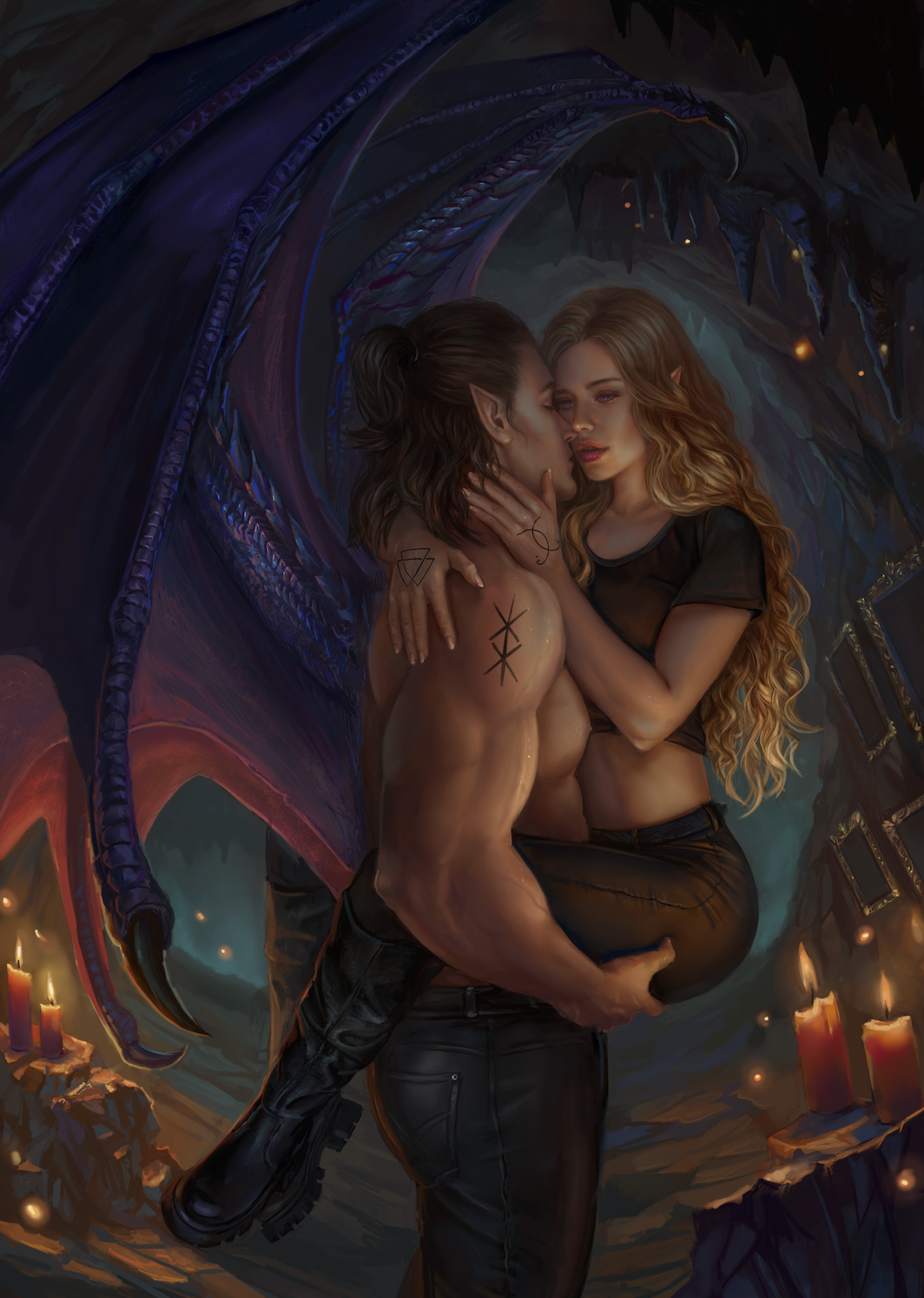 "Not Lonely Anymore" Art Print