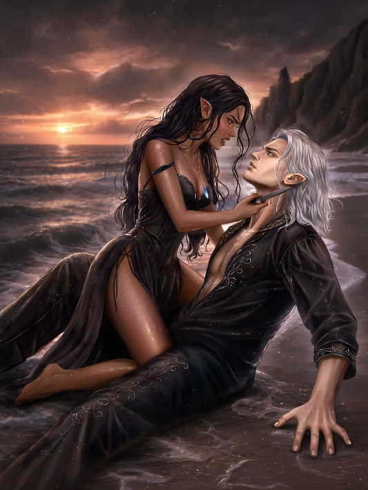 "Your Ashes Know The Way" Lia/Cethin Art Print