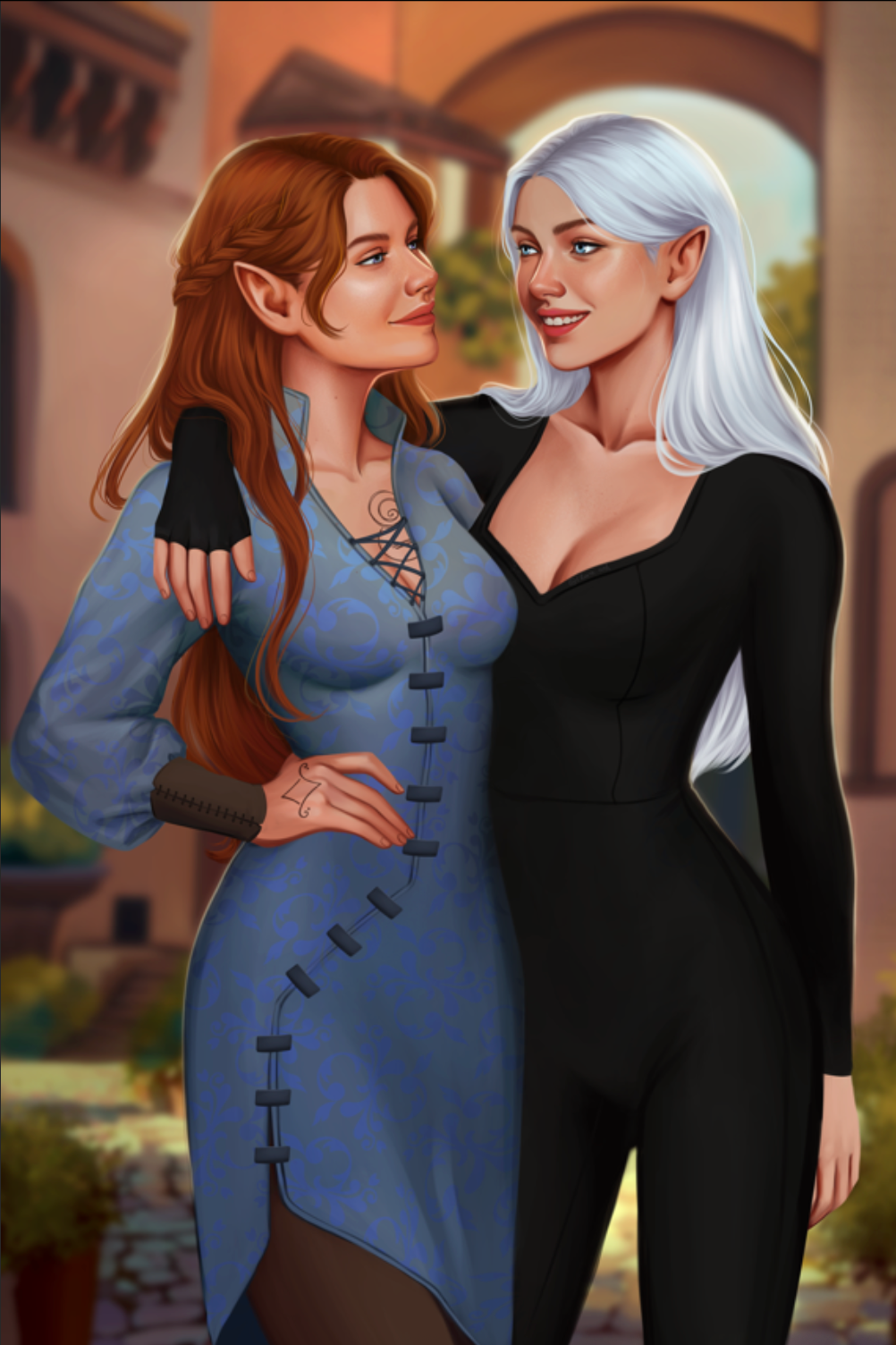 "Girls Run The World" Scarlett & Eliza Art Print