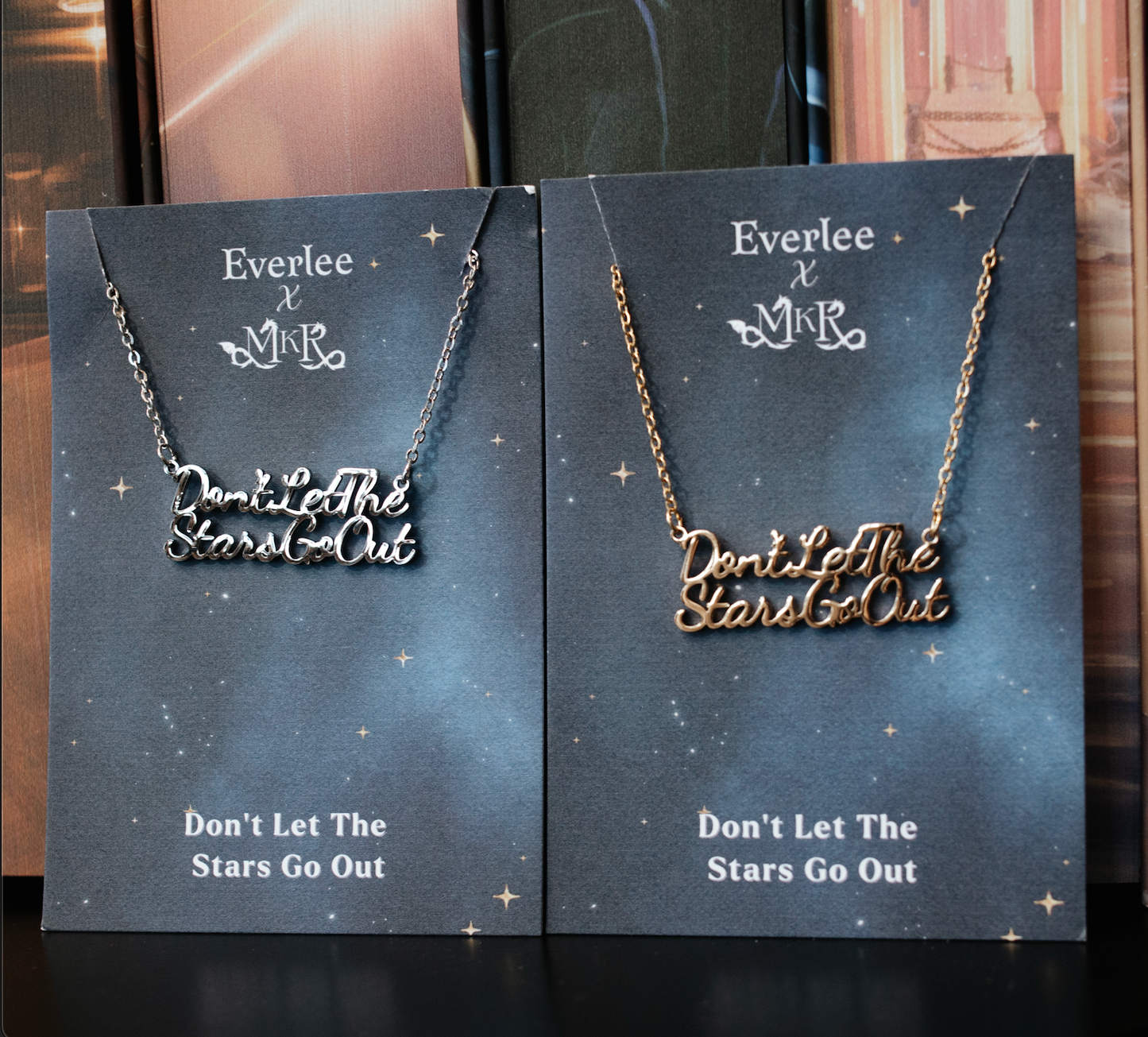 Don't Let The Stars Go Out Necklace (Gold/Silver)