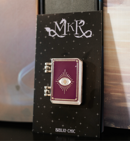 October Monthly Pin! Limited Edition - Hinged Grimoire