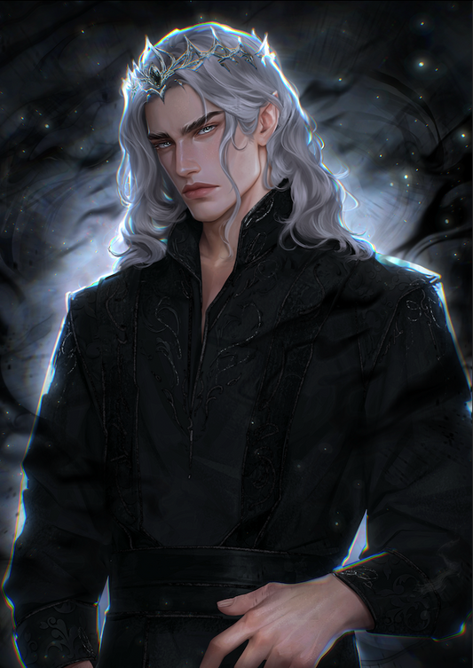 Cethin Sutara - King of Avonleya Art Print