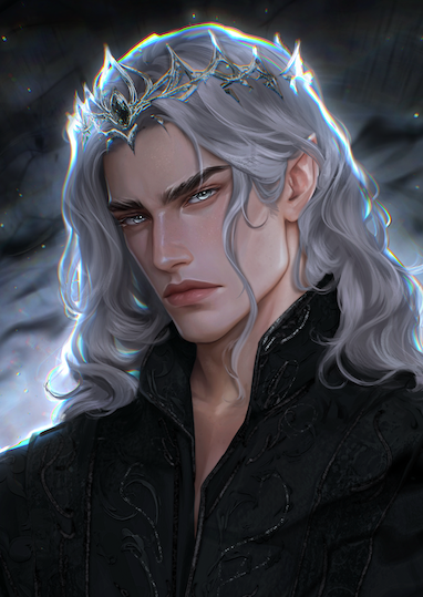 Cethin Sutara - King of Avonleya Art Print