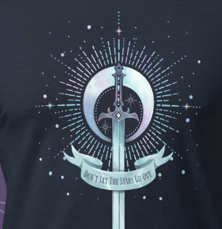 Don't Let The Stars Go Out Unisex Shirt (Printful Fulfillment - Multiple Color Options)
