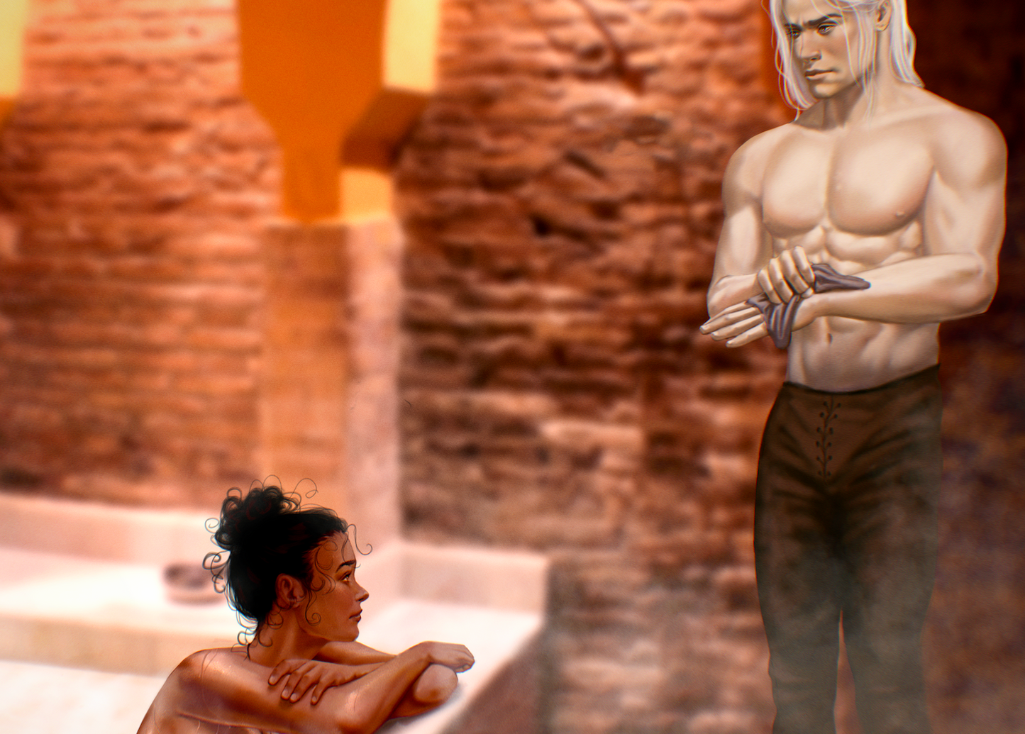 "Desperately, Wife" Art Print
