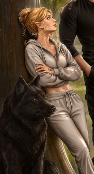 "Beyond The Chaos" Theon and Tessa Art Print