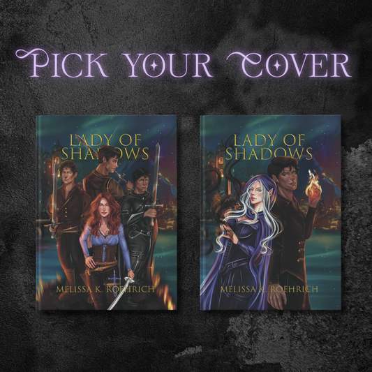 **PRE-ORDER** Lady of Shadows - MKR Luxe Character Cover (2 Options)