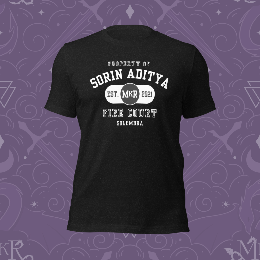 Property of Sorin B/W Text Unisex t-shirt (Printful Fulfillment)