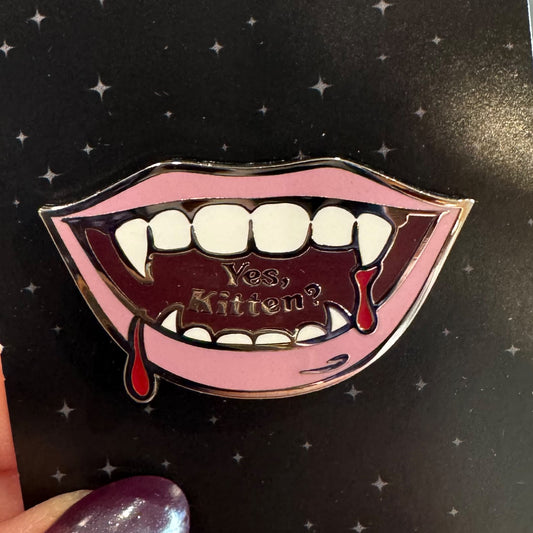 October 2026 Limited Pin! "Yes, Kitten?" Edition