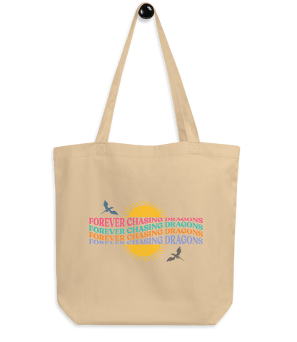 Forever Chasing Dragons Tote Bag (Light)