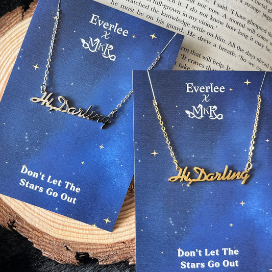 Hi, Darling - Cyrus Inspired Necklace (Gold/Silver)