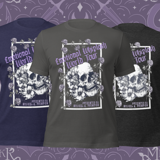 World Tour Shirt - Book Release Date Version! (Multiple Color Options; Printful Fulfillment)