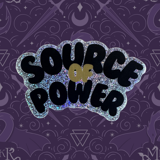 Source of Power Sticker - Treasure Box Leftover