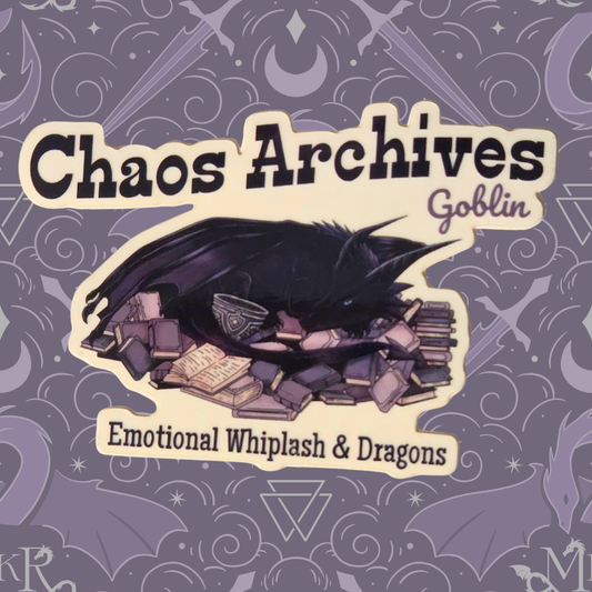 "Chaos Archives Goblin" Patreon Dragon Sticker