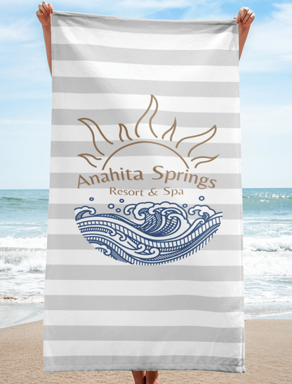 Beach Towel - Anahita Springs Resort & Spa (Lilac or Grey)
