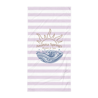 Beach Towel - Anahita Springs Resort & Spa (Lilac)