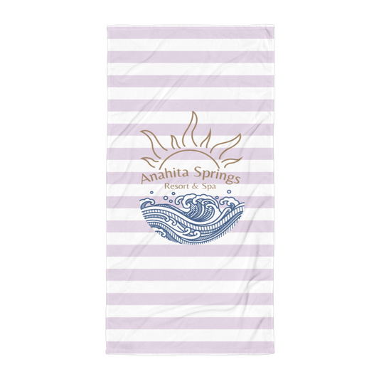 Beach Towel - Anahita Springs Resort & Spa (Lilac)